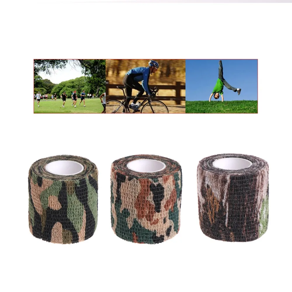 

1pc Army Camo Outdoor Hunting Shooting Tool Camouflage Stealth Tape Waterproof Wrap