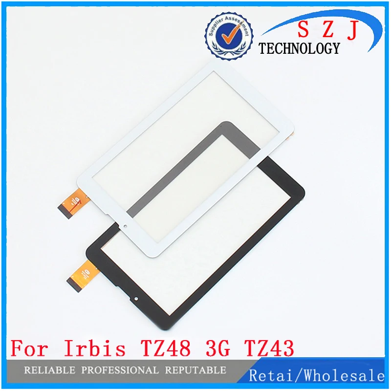 

New 7'' inch For Irbis TZ48 3G TZ43 TZ49 Tablet Touch screen Panel Digitizer Sensor Glass Replacement Free shipping