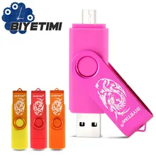 Biyetimi USB Flash Drive dragon OTG 4gb Pen Drive 8gb pendrive 16gb external storage 32gb Memory Usb Stick for smart phone