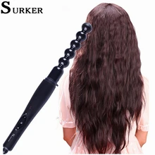 Surker 2 в 1 многофункциональная фен для волос женская вращающаяся щетка для горячей укладки волос бигуди женский модный стайлер расческа плойка DW-50