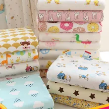 Хлопковая ткань с героями мультфильмов; одежда для малышей класса А; хлопковая ткань; сумка для новорожденных; постельные принадлежности; хлопковая трикотажная ткань