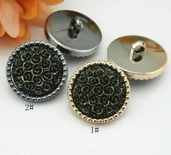 

2colors High-grade retro buttons Coats Diy Clothing Accessories rhinestone shank buttons embellishment Scrapbooking wholesale