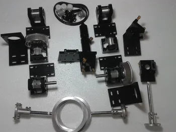 

Whole components for installing co2 laser cutting engraving machine Co2 laser head laser focus lens mirrors HTD3M-15 timing belt