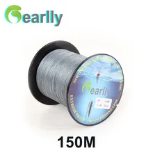 150 м прочная супер прочная плетеная рыболовная леска, 4 нити, мультифиламенто, леска для ловли карпа, леска для ловли нахлыстом