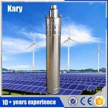 Kary factory outlet 80 м лифт 1 hp 24 В dc солнечной водяной насос погружной для глубоких скважин, встроенный контроллер солнечной винтовой насос