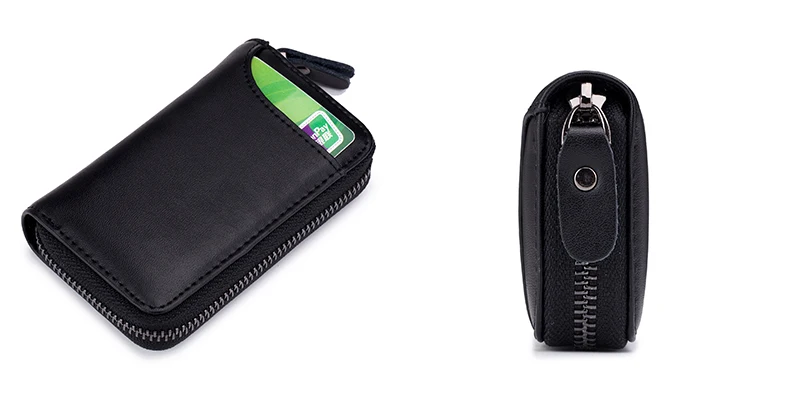 Lomelobo Split Leather Unisex Key Wallets Women KeyRing keychain Coin Purse Men Card Holder Organizer Multifunction Car Key Case HCL940 Details (15)