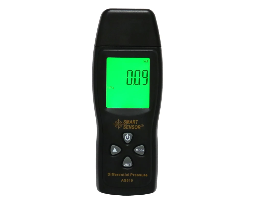 Manometer Digital air pressure Differential Pressure Meter 0 100 hPa/0