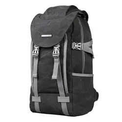 RUIL холст рюкзак для мужчин Путешествия школьный 14,1 дюймов рюкзак для ноутбука ноутбук большой ёмкость сумка для ноутбука школьная