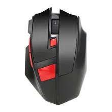 Горячая Распродажа 2,4G перезаряжаемая 1600 dpi 6 кнопок Беспроводная игровая мышь аккумулятор геймерские мыши Pro для ПК ноутбук компьютер# ZS
