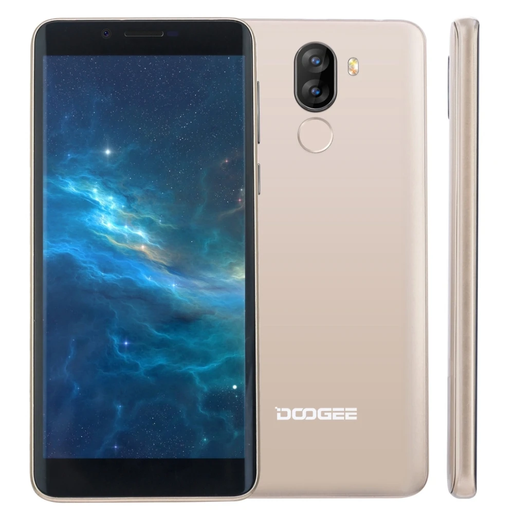 4G DOOGEE X60L 5 дюймов Android 7 0 мобильные телефоны ram 2 Гб rom 16 MTK6737V четырехъядерный 13MP 8MP