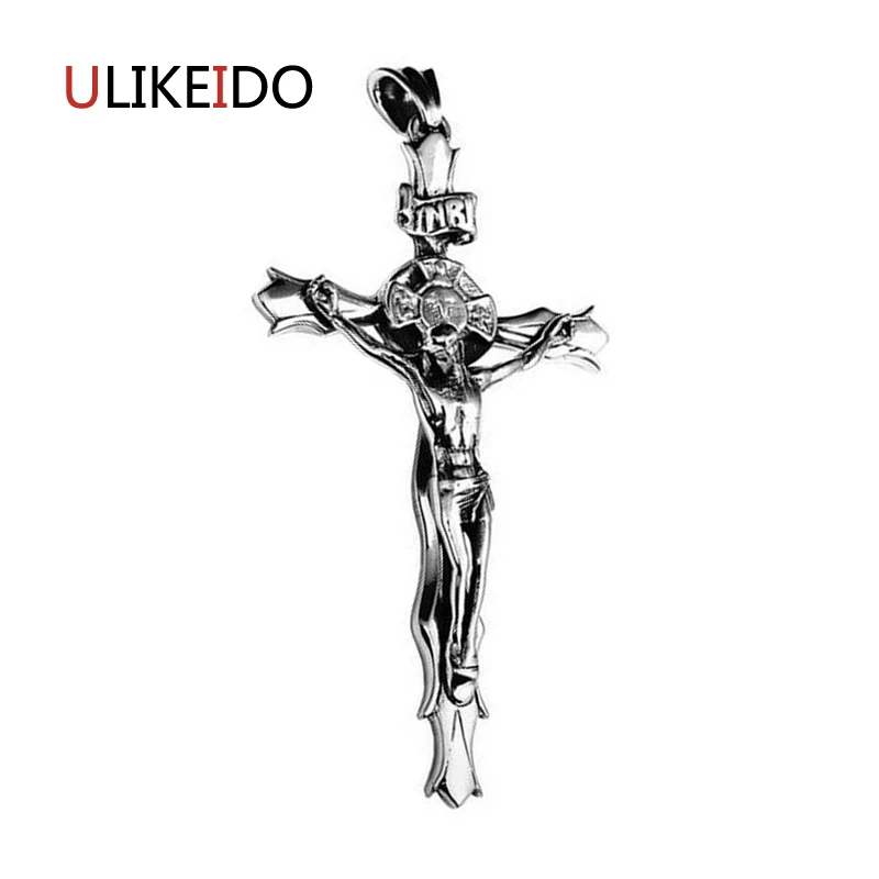 

100% Pure 925 Sterling Silver Pendant Fashion Charms Cross Chain Jewelry Necklace New Popular Gift 041