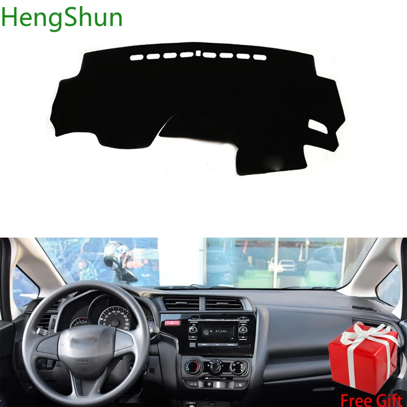 

Для Honda fit 2014, 2015, 2016, 2017, 2018, автомобильный Стайлинг, коврик для приборной панели, чехол, Солнцезащитный ковер для приборной панели, коврик