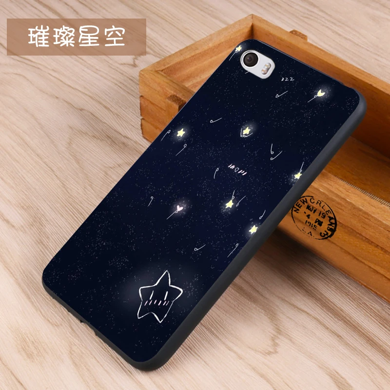 Case for Xiaomi mi5 Case Silicone Cover for Xiaomi mi5 Case Cover bag Skin Wolf Fish Skull mi5 Fundas 100% BiNFUL 31