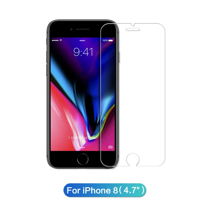 Защита экрана SmartDevil для iphone X Xs Max Xr 2.5D изогнутое закаленное стекло для iphone 6 6s Plus 7 Plus 8Plus защита экрана - Цвет: For iphone 8