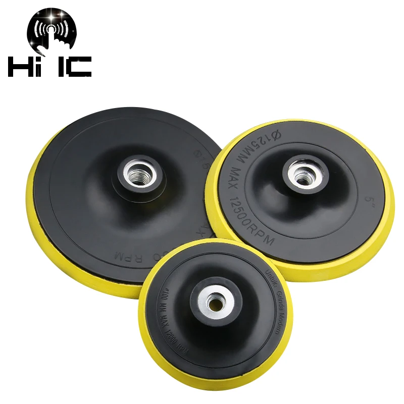

3' - 7' Polishing Disk With Sticky Adhesive Sandpaper Disc Chuck Angle Grinder Accessories Self-adhesive Type Grinder Disc