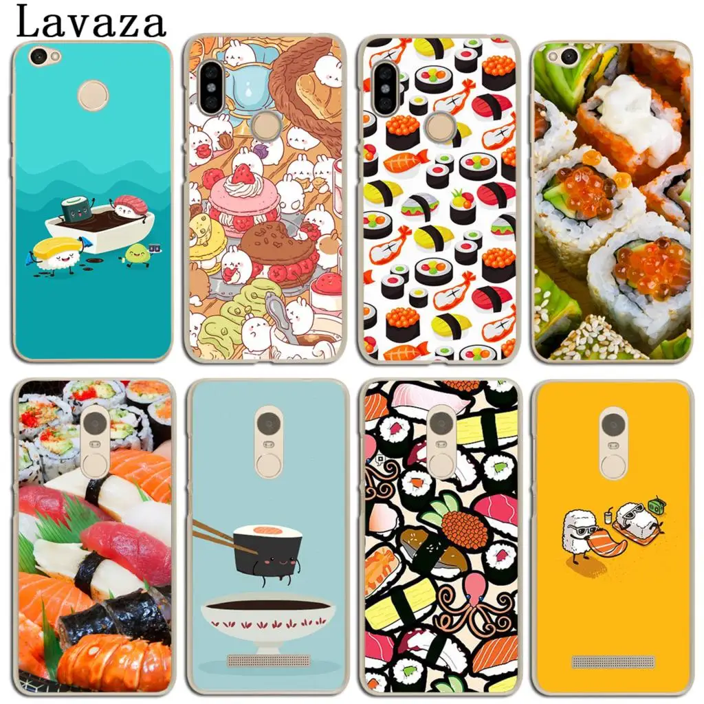 

Lavaza Japanese sushi Kawai Food Case for Xiaomi MI A3 A2 9 9T CC9 8 lite SE A1 MiA2 Mi9 Redmi K20 7A 4A GO S2 Note 8 7 6 5 Pro