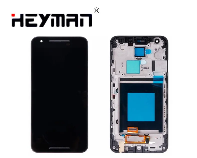 

Heyman LCD Screen and Digitizer Assembly touch with Front Housing Replacement for LG Nexus 5X H790 H791