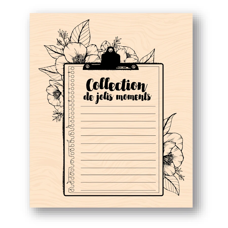 

French Transparent Clear Stamp for DIY scrapbooking/Card Making C336