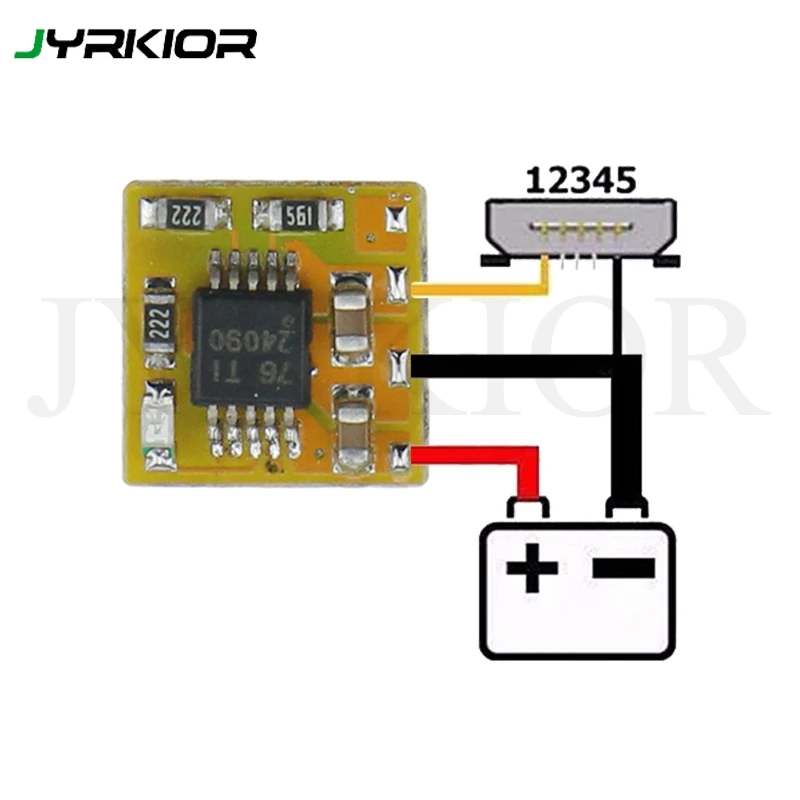 Jyrkior ECC легко чип зарядка исправляет все проблемы зарядки для всех мобильных телефонов и планшетов ПК и IC проблемы не зарядное устройство хорошо работает