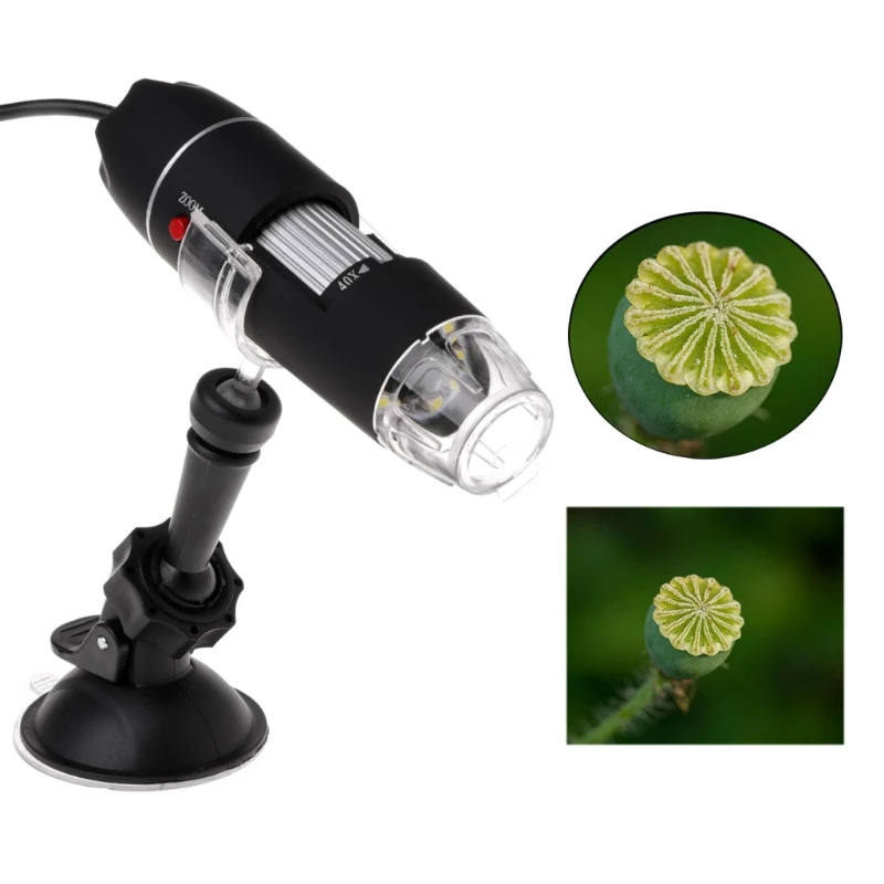Портативный USB микроскоп легкий Электрический ручной микроскопы всасывающий инструмент светодио дный 1000X8 светодиодный цифровой эндоскоп камера Microscopio