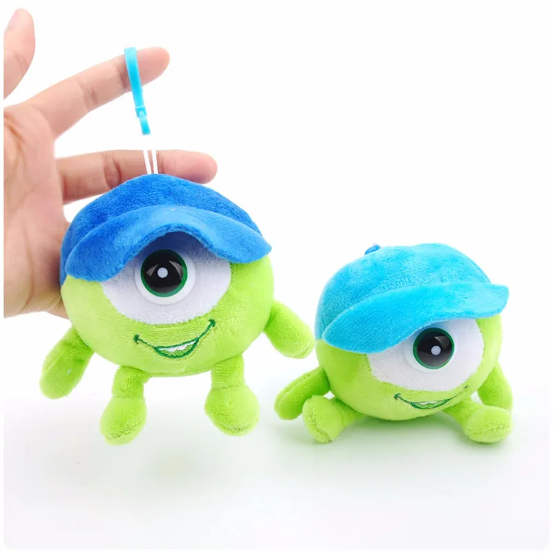 Mike Wazowski плюшевые игрушки 2020 новый фильм мультфильм брелок кулоны куклы 10 см 1