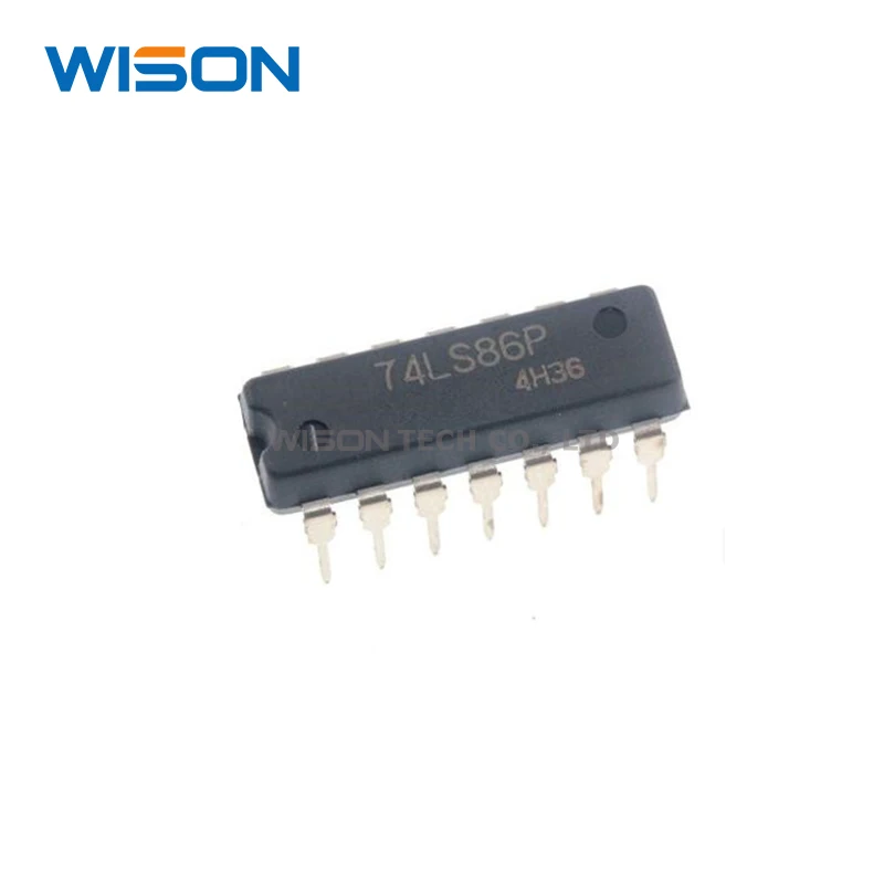 10 шт. HD74LS86P DIP14 HD74LS86 DIP SN74LS86N 14 74LS86 SN74LS86AN Новый и оригинальный IC|Запчасти для