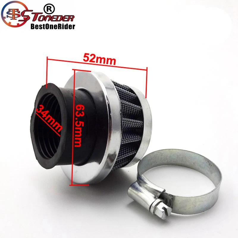 Воздушный фильтр STONEDER 35 мм для 50cc 70cc 90cc 110cc карбюратор двигателя Carb Pit Dirt Motor Bike ATV