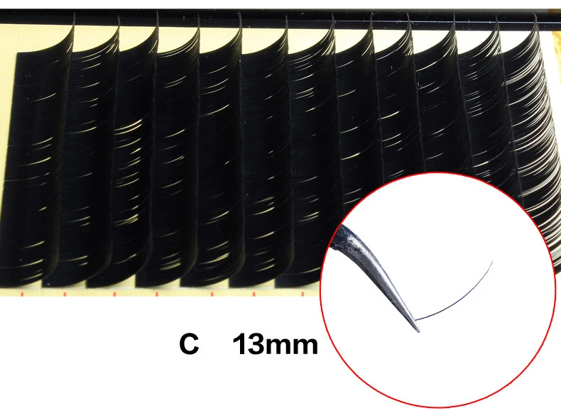 0.15mmC/J накладные ресницы натуральные мягкие черные посадки индивидуальное наращивание ресниц инструменты для макияжа Профессиональные ресницы