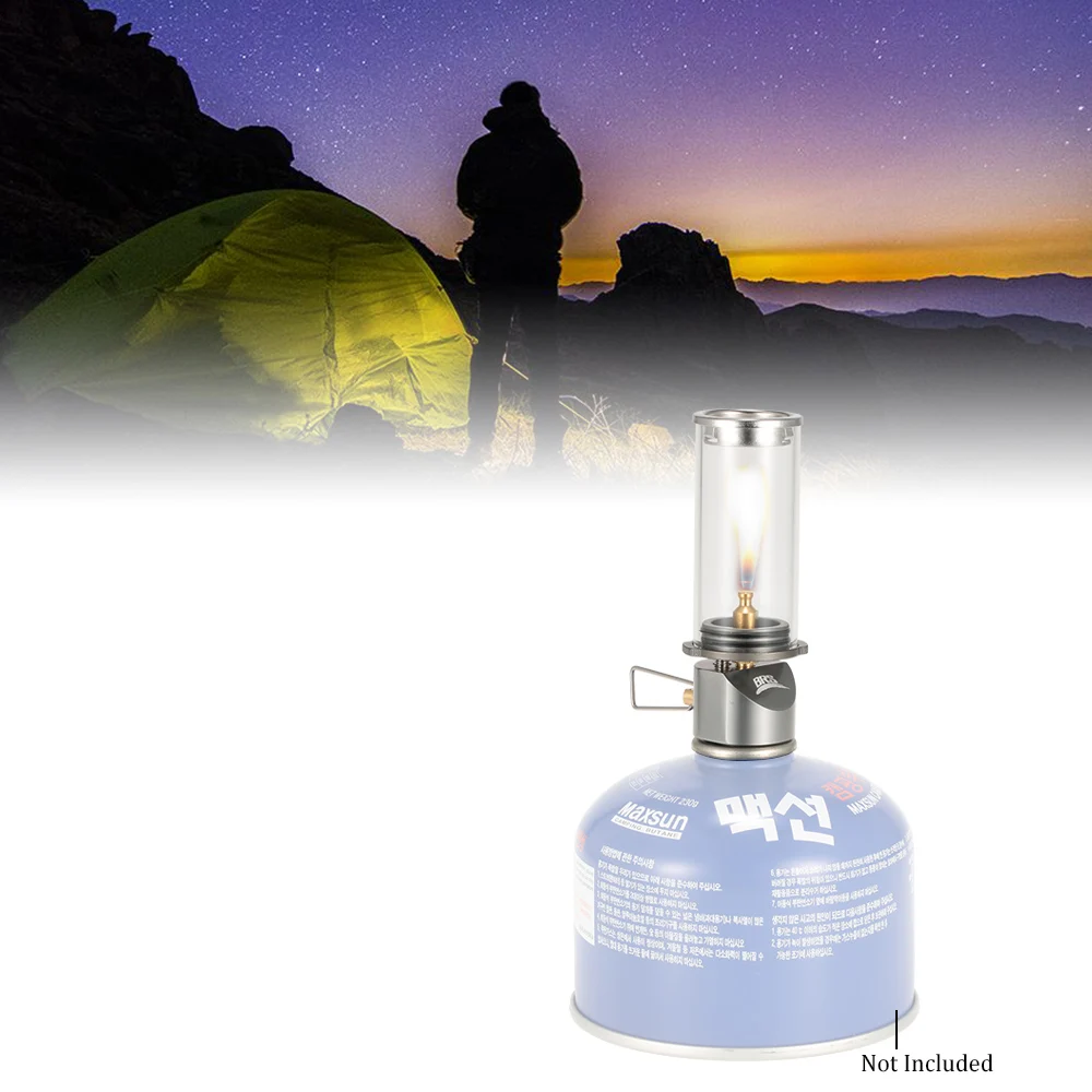 

HOT Sale Outdoor Camping Double Butane Gas Lantern Lamp Light Mini Camping Lantern Tent Lamp Hiking Picnic Hiking Gas Light