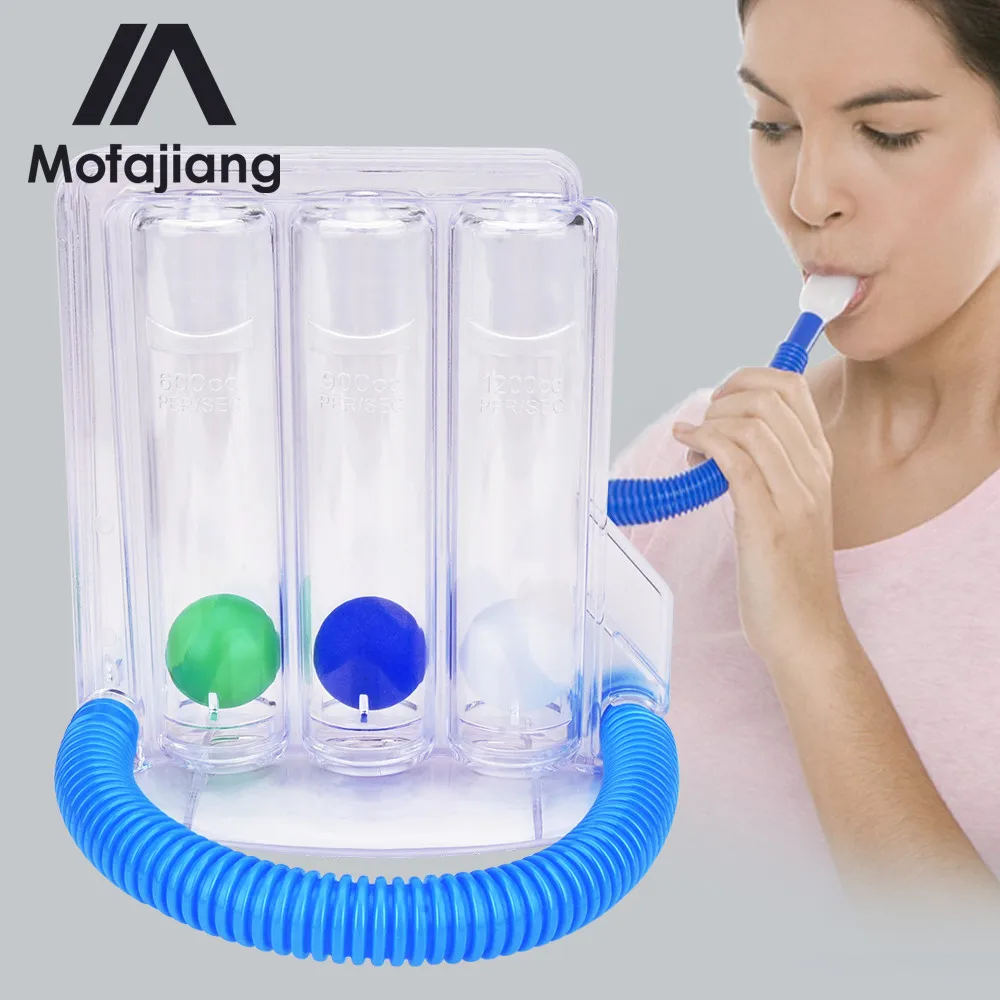 

Spirometry Breathing Exerciser Training Ins Pirometer Inhalation Respiration Lung Breathing Training Device Pulmonary J3