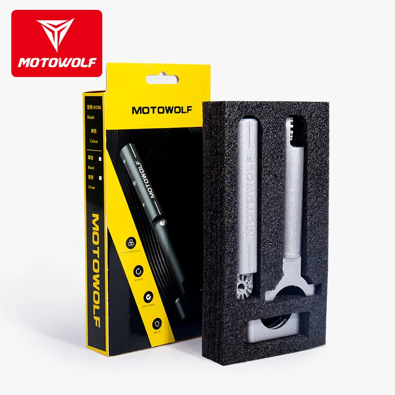 MOTOWOLF Многофункциональный 22 мм 7/8 &quotмотоциклетный регулируемый руль