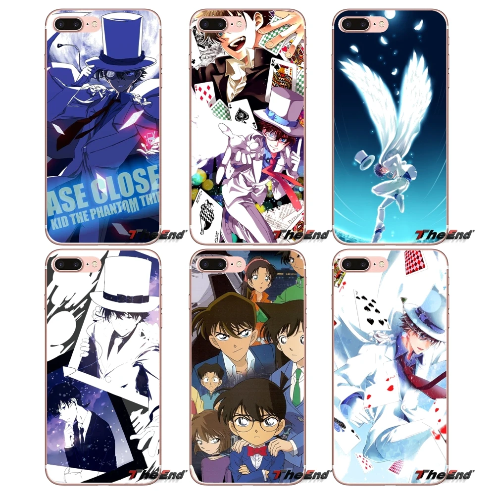 Для Samsung Galaxy S2 S3 S4 S5 MINI S6 S7 edge S8 S9 Plus Note 2 3 4 5 8 Coque Fundas Magic Kaito 1412 аниме ТПУ силиконовый