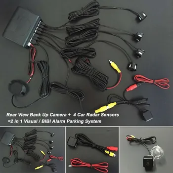 

For Suzuki Alto 2009~2013 - Car Parking Sensors + Rear View Camera = 2 in 1 Visual / BIBI Alarm Parking System