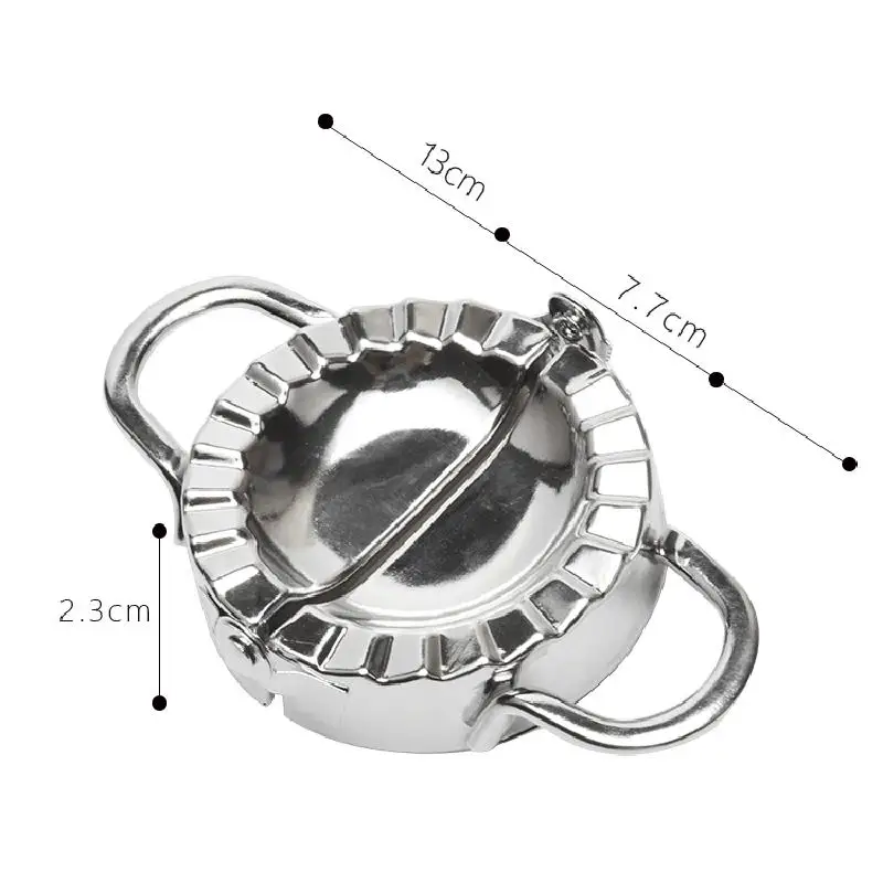 

1 X Stainless Steel Dumpling Empanada Dough Press Large Maker Tool Mould Mold