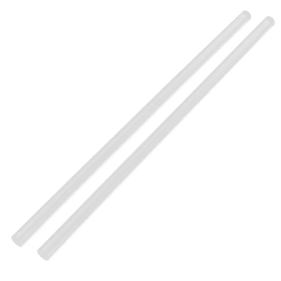 

2Pcs 10mm Clear Round Perspex Acrylic Bar PMMA Extruded Rod 12" Length