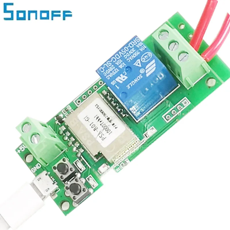 USB 5 В DIY 1 канал Jog Inching самоблокирующийся wifi беспроводной Умный домашний