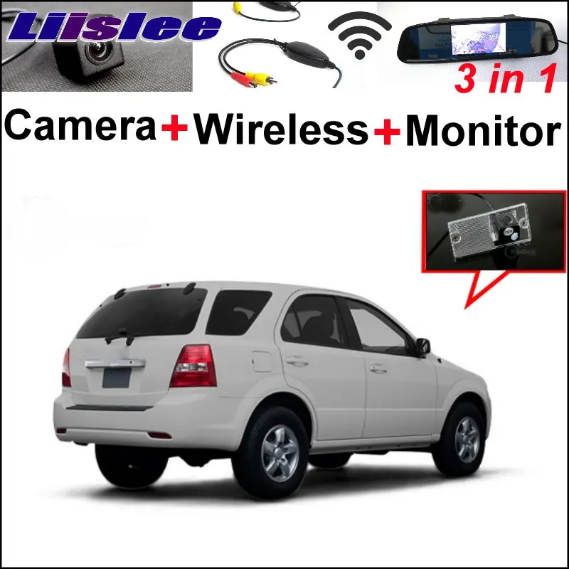 

Liislee 3 in1 Special Rear View Camera + Wireless Receiver + Mirror Monitor Parking System For KIA Rio K2 UB Hatchback 2011~2015