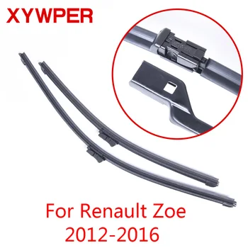 

XYWPER Wiper Blades for Renault Zoe 2012 2013 2014 2015 2016 Car Accessories Soft Rubber car windscreen wipers