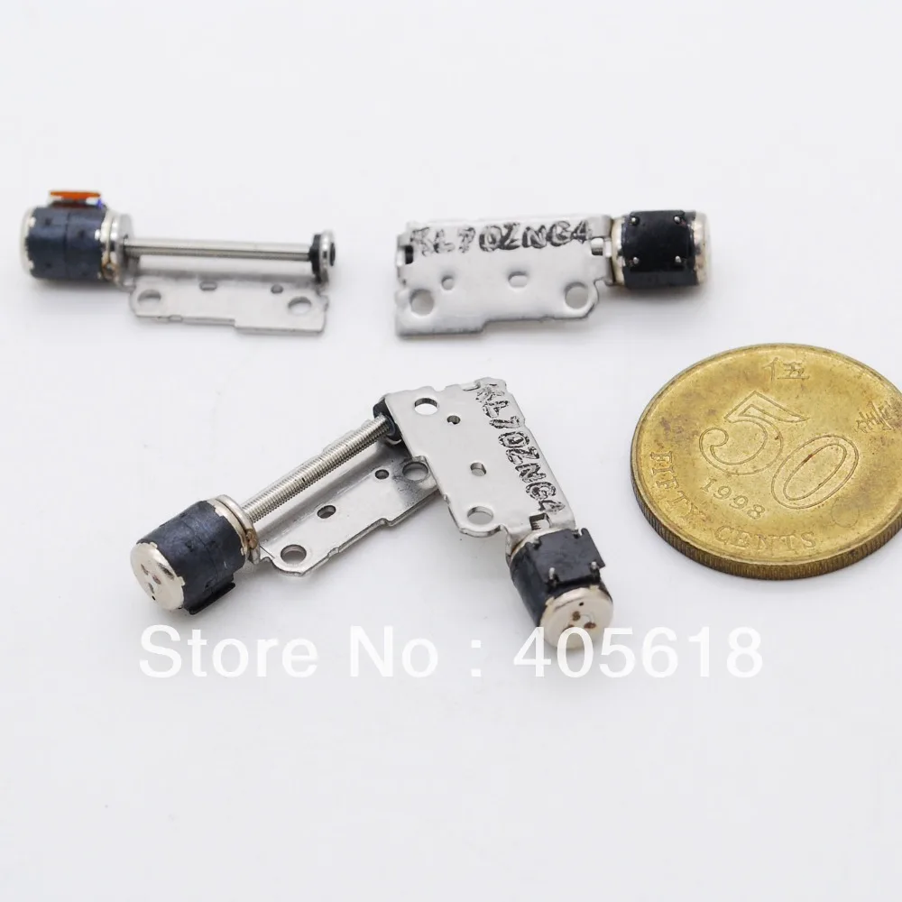 20 шт. 4 провода 2 фазы миниатюрный шаговый двигатель D6mm x H7mm|miniature stepper motor|stepper