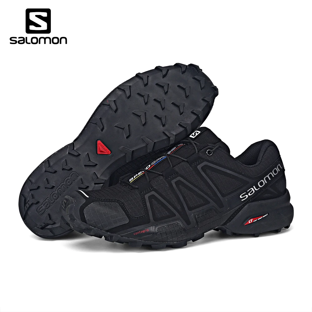 

Salomon Speed cross 4 CS Men Running Athletic Fitness Black Hombre Solomon Speedcross Male Running Muje Sport Outdoor Shoes