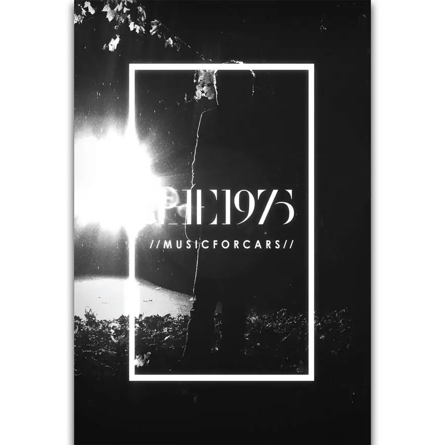 

S2132 Album Cover The 1975 Music Rock Music Band Wall Art Painting Print On Silk Canvas Poster Home Decoration