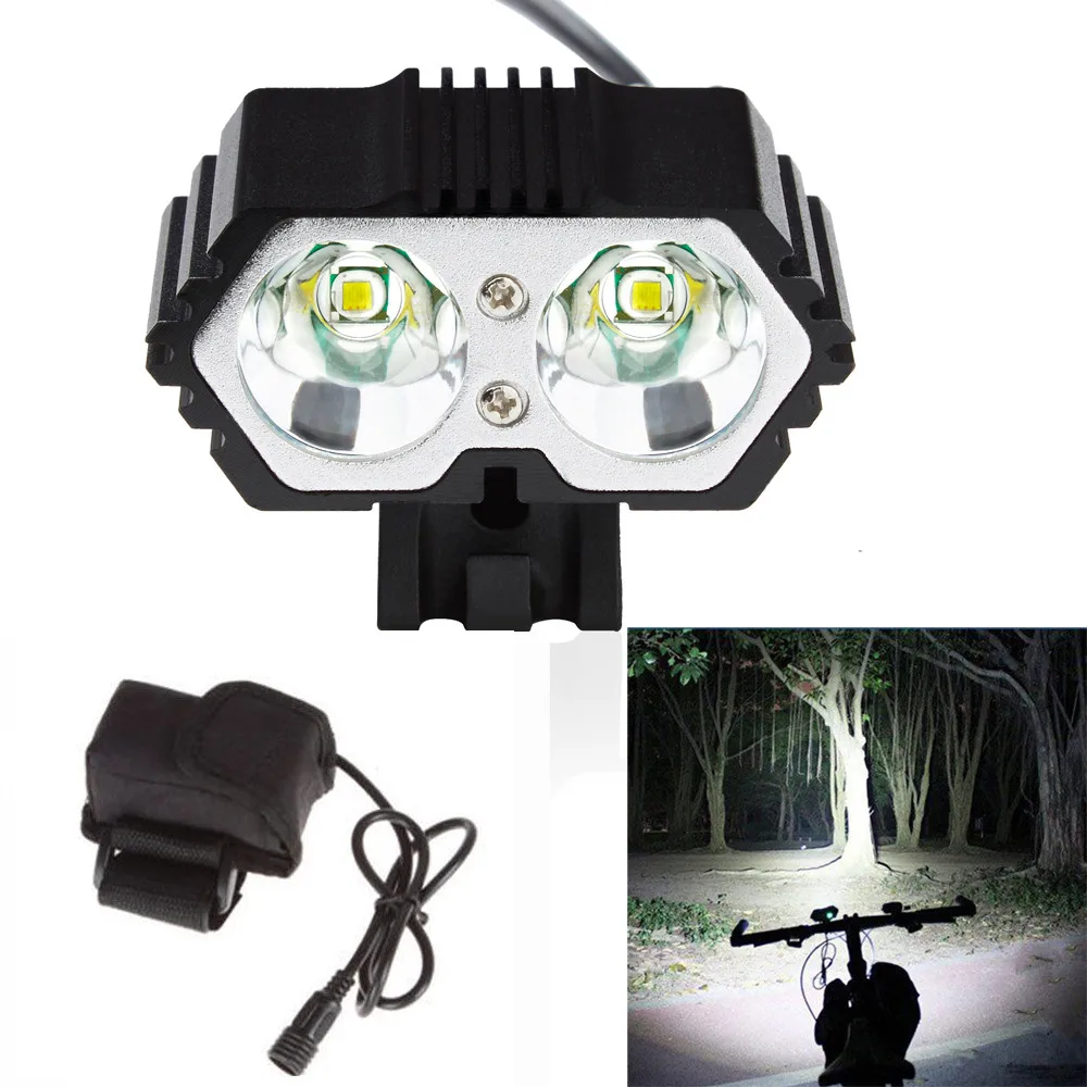MUQGEW 11 Новый 6000LM CREE XM-L T6 светодиодный велосипедный фонарь фара + аккумулятор 6400 мАч