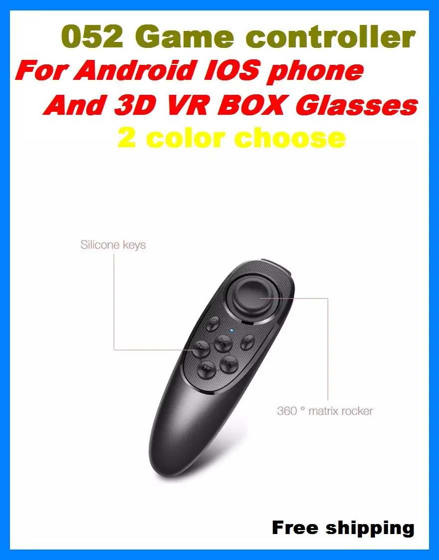 Wireless Bluetooth Gamepad Game Controller Joystick Selfie Remote Shutter For iPhone IOS Samsung Android TV Box