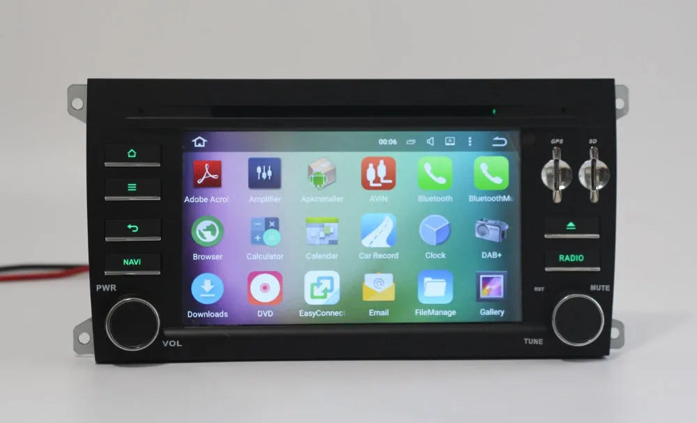 Flash Deal Octa Core HD 1024*600 Android 9.0 Car DVD GPS For Porsche Cayenne 2003-2010 Capacitive screen GPS Navigation BT Radio WIFI 4G 12