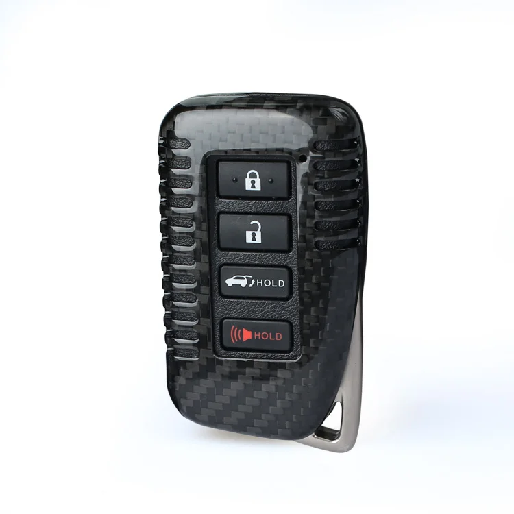 

DEE Carbon Fiber Key Cover Car Key Case Shell Key Cover Key Bag For Lexus CT IS ES GS RX GX LX ES250 240 300/RX 270 350 450