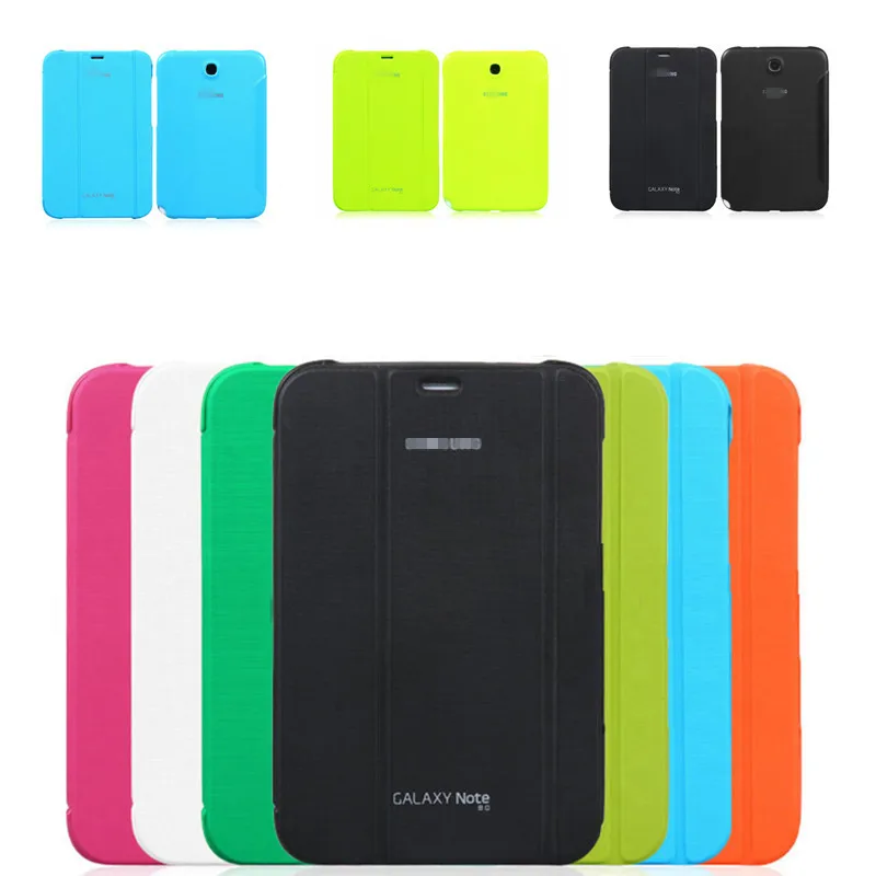 

2014 for Samsung Galaxy Note 8.0 N5100 N5110 BOOK Cover Ultra Slim Thin Business smart pu Leather Stand folding Case