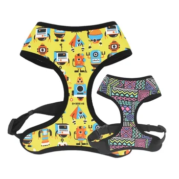 

Reversible Dog Harness with neoprene breathable mesh for Small Medium Large Dogs