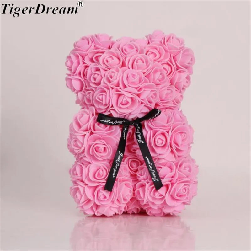 New Valentine's Day Gift PE Rose Bear Toys Stuffed Full Of Love