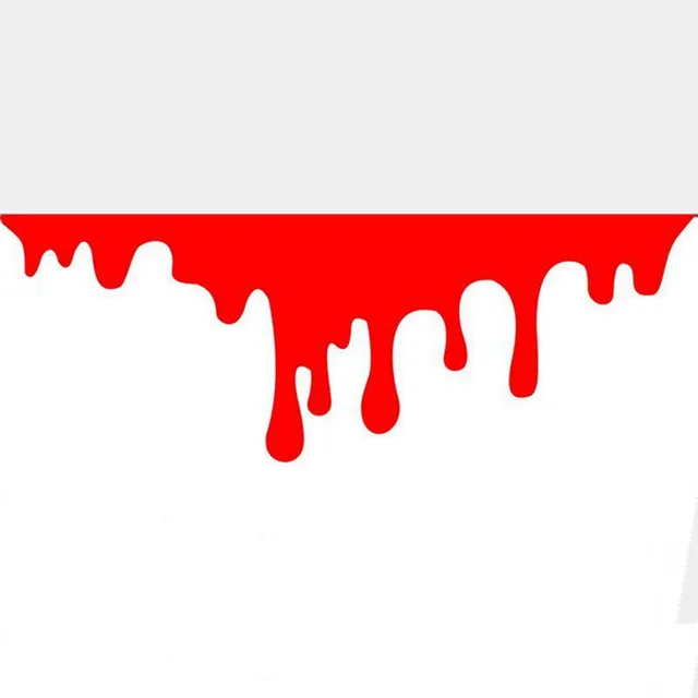 1pcs new design blood bleeding car stickers reflective car decals