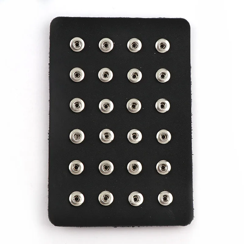 01 Black 12mm 24pcs